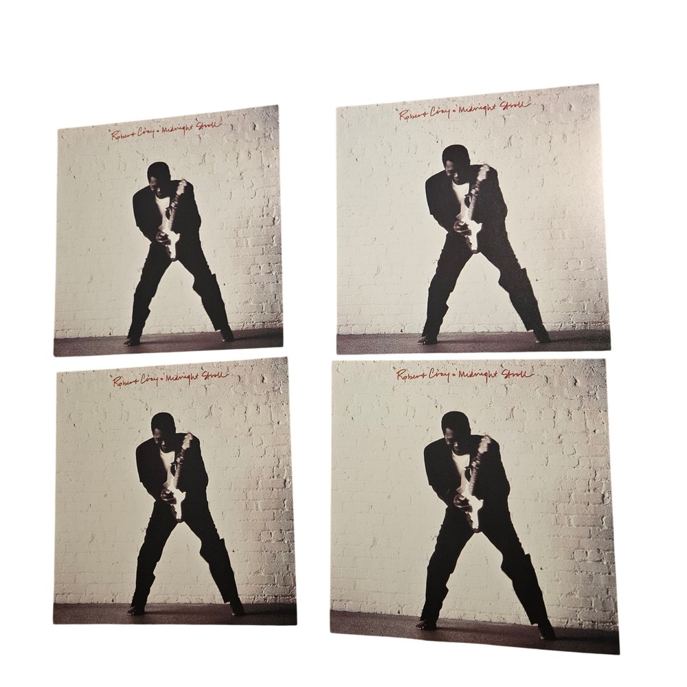 Robert Cray Midnight Stroll 1990 Promo Flat Album Poster 12x12 PolyGram Blues